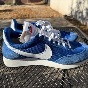 Nike Royal Blue and White Running Shoes